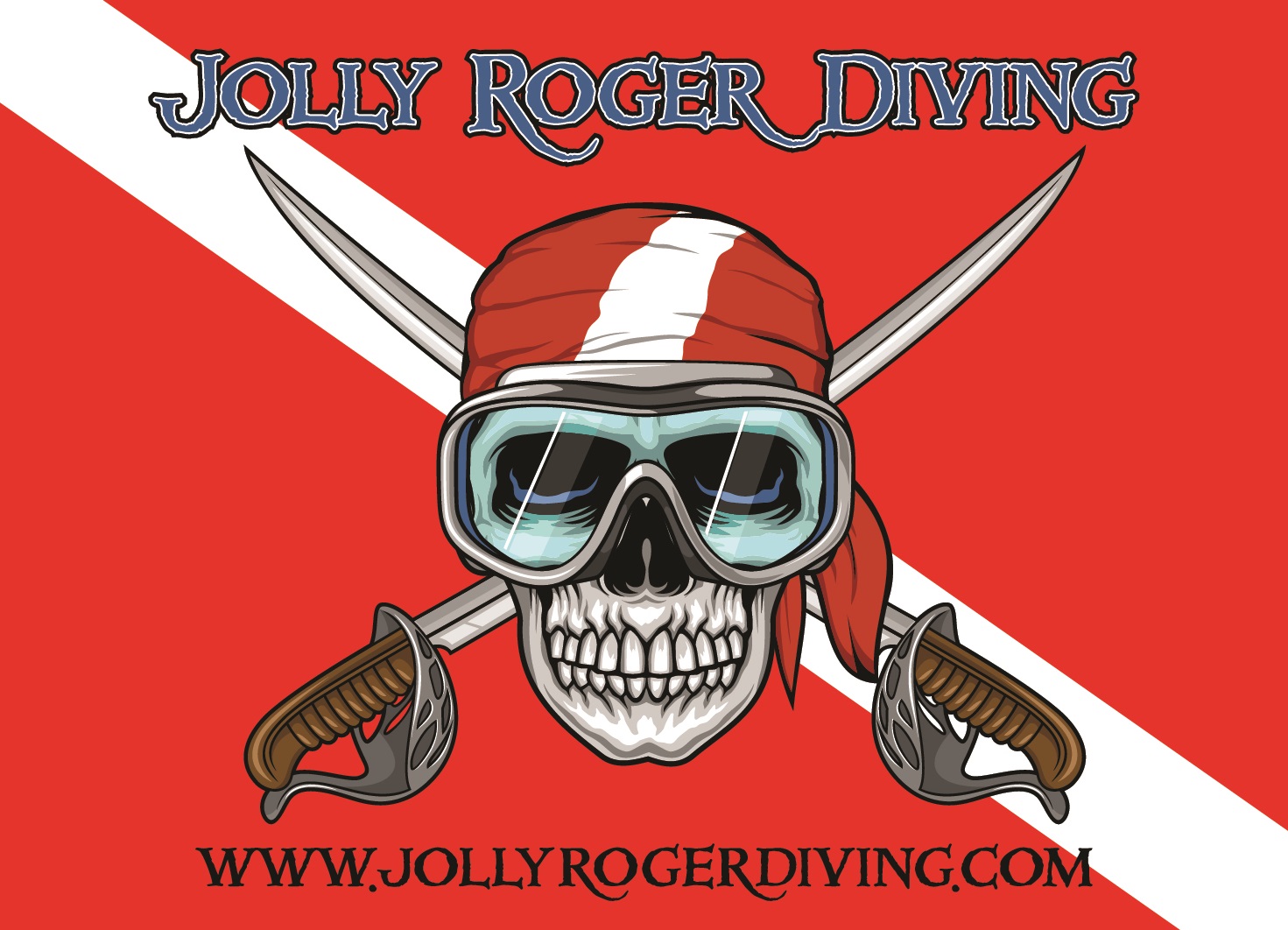 Jolly Roger Diving Logo